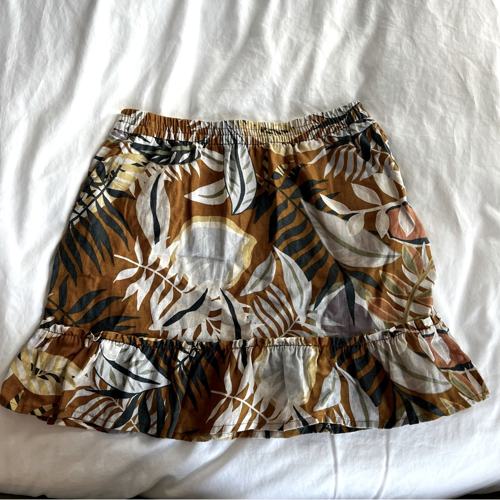 Linen skirt